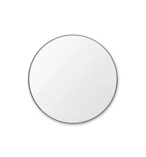 Ex Display - Flynn 100cm Round Mirror - Black by Interior Secrets - AfterPay Available by Interior Secrets, a Mirrors for sale on Style Sourcebook