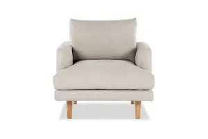 Hampton MKII Modern Armchair, Grey, by Lounge Lovers by Lounge Lovers, a Chairs for sale on Style Sourcebook