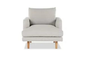 Hampton MKII Modern Armchair, Grey, by Lounge Lovers by Lounge Lovers, a Chairs for sale on Style Sourcebook