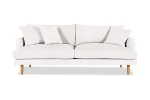 Hampton MKII 3 Seat Sofa, White, by Lounge Lovers by Lounge Lovers, a Sofas for sale on Style Sourcebook