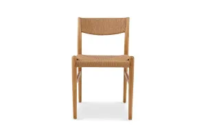 Capri Dining Chair, Natural Oak, by Lounge Lovers by Lounge Lovers, a Dining Chairs for sale on Style Sourcebook