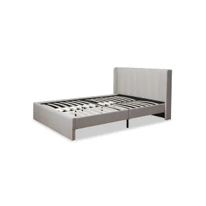 Quinn Queen Bed - Natural - Mocka by Mocka., a Beds & Bed Frames for sale on Style Sourcebook