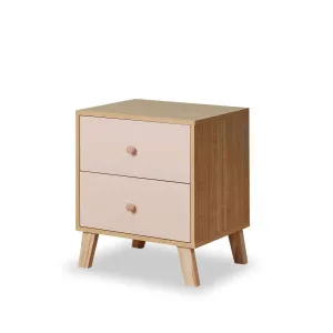 Aspen Bedside Table - Pink - Mocka by Mocka., a Side Table for sale on Style Sourcebook