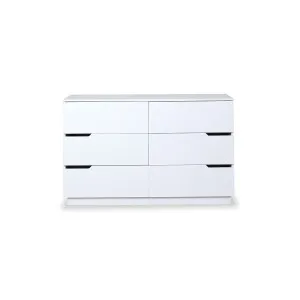 Zack Six Drawer - White - Mocka by Mocka., a Dressers & Chests of Drawers for sale on Style Sourcebook