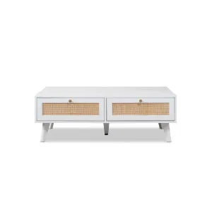 Georgia Coffee Table - White/Natural - Mocka by Mocka., a Coffee Table for sale on Style Sourcebook
