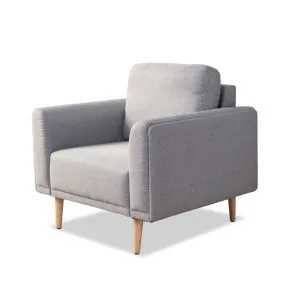 Ashford Armchair - Grey - Mocka by Mocka., a Chairs for sale on Style Sourcebook