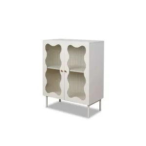 Remi Wavey Cabinet - Beige - Mocka by Mocka., a Cabinets, Chests for sale on Style Sourcebook