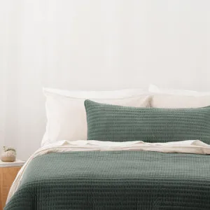 Cushion - Green, Velluto by Canningvale, a Sheets for sale on Style Sourcebook