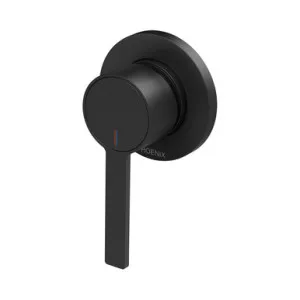 Lexi Mkii Switchmix Shower Or Wall Mixer | Made From Brass In Matte Black By Phoenix by PHOENIX, a Bathroom Taps & Mixers for sale on Style Sourcebook