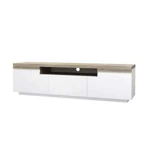 Sadie Entertainment Unit - White/Natural - Mocka by Mocka., a Entertainment Units & TV Stands for sale on Style Sourcebook