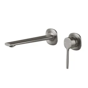 Vask Switchmix Wall Basin Or Bath Mixer Set | Made From Brass In Brushed Carbon By Phoenix by PHOENIX, a Bathroom Taps & Mixers for sale on Style Sourcebook