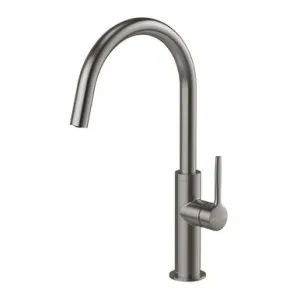 Vask Sink Mixer 190mm | Made From Brass In Brushed Carbon By Phoenix by PHOENIX, a Kitchen Taps & Mixers for sale on Style Sourcebook