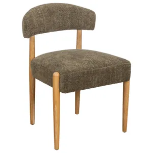 Casal Fabric Dining Chair, Moss Green by Schots Home Emporium, a Dining Chairs for sale on Style Sourcebook