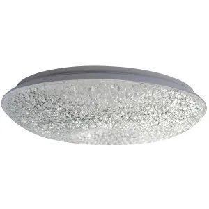 Telbix Legero Smart Tricolour LED Oyster Light Clear by Telbix, a LED Lighting for sale on Style Sourcebook