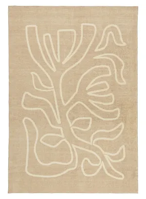 Virra Beige Hand Drawn Washable Rug by Miss Amara, a Other Rugs for sale on Style Sourcebook