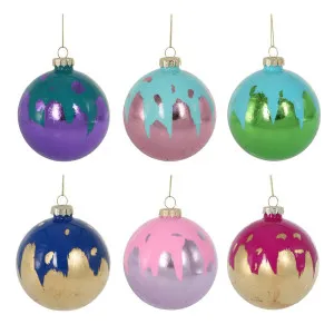 Madine Boxed Set of 6 Baubles by Florabelle Living, a Christmas for sale on Style Sourcebook