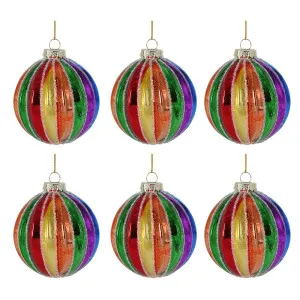 Rayne Boxed Set of 6 Baubles by Florabelle Living, a Christmas for sale on Style Sourcebook