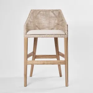 Charlotte Rattan Counter Stool Natural by Florabelle Living, a Chairs for sale on Style Sourcebook