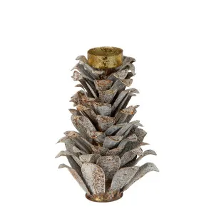 Cartilla Antiqued Pine Tealight Holder Tea Light Large by Florabelle Living, a Christmas for sale on Style Sourcebook