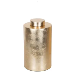 Amaru Gilt Jar Small Gold by Florabelle Living, a Statues & Ornaments for sale on Style Sourcebook