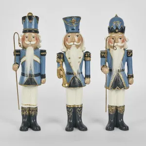 Bluey Nutcrackers (Set of 3) by Florabelle Living, a Christmas for sale on Style Sourcebook
