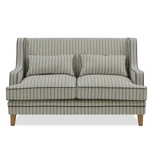 Bondi Hamptons 2 Seat Sofa Blue/White Pin Stripe by OneWorld Collection, a Plant Holders for sale on Style Sourcebook