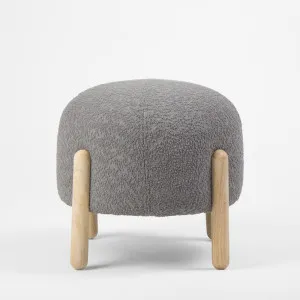 Maddison Stool Grey by Florabelle Living, a Stools for sale on Style Sourcebook