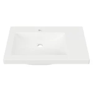 Monaco Major • Offset Bowl LH 750mm 1TH, Mineral Composite by Duroclass, a Basins for sale on Style Sourcebook