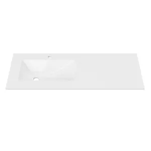 Sanctuary • Offset Bowl LH 1200mm 1TH, Mineral Composite by Duroclass, a Basins for sale on Style Sourcebook