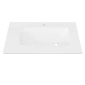 Sanctuary • Offset Bowl RH 750mm 1TH, Mineral Composite by Duroclass, a Basins for sale on Style Sourcebook