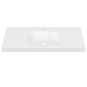 Stadium Wall Mount • Single Bowl 1200mm 1TH, Mineral Composite by Duroclass, a Basins for sale on Style Sourcebook