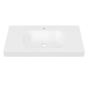 Stadium Wall Mount • Single Bowl 900mm 1TH, Mineral Composite by Duroclass, a Basins for sale on Style Sourcebook