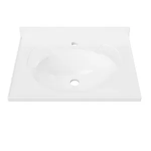 Supreme • Single Bowl 600mm 1TH, Mineral Composite by Duroclass, a Basins for sale on Style Sourcebook
