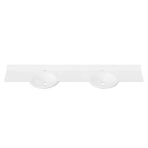 Supreme • Forward Double Bowl 2100mm 1TH, Mineral Composite by Duroclass, a Basins for sale on Style Sourcebook