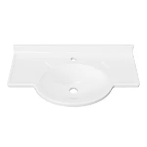 Supreme • Forward Single Bowl 750mm 1TH, Mineral Composite by Duroclass, a Basins for sale on Style Sourcebook