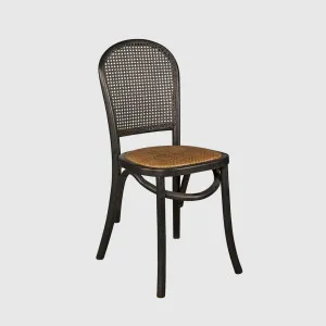 Denver Provincial Dining Chair Black by Florabelle Living, a Chairs for sale on Style Sourcebook