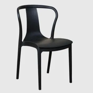 Conrad Dining Chair All Weather Black -Outdoor by Florabelle Living, a Chairs for sale on Style Sourcebook