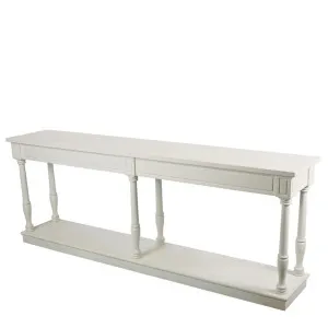 Luxe Console 2.1m White by Florabelle Living, a Console Table for sale on Style Sourcebook