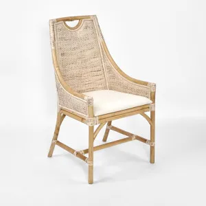 William Bamboo Dining Chair Natural by Florabelle Living, a Chairs for sale on Style Sourcebook