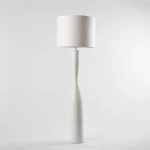 Callum Floor Lamp Base White- Base Only by Florabelle Living, a Floor Lamps for sale on Style Sourcebook