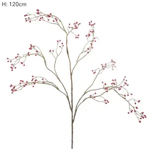 Mini Berry Branch 1.2m Red by Florabelle Living, a Plants for sale on Style Sourcebook