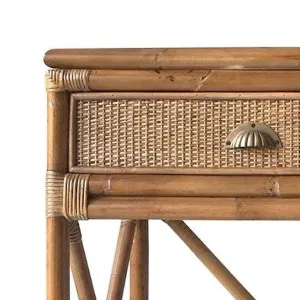 Cayman Rattan 2 Drawer Hamptons Console by Florabelle Living, a Console Table for sale on Style Sourcebook
