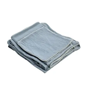 Slip Cover Only - Noosa Hamptons Ottoman Beach by Florabelle Living, a Sofas for sale on Style Sourcebook