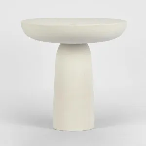 Pablo Side Table Round Chalk -Outdoor by Florabelle Living, a Coffee Table for sale on Style Sourcebook
