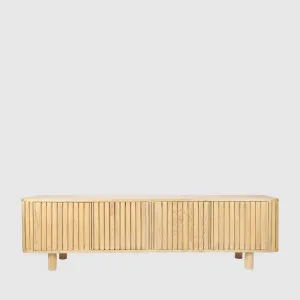 Vince Entertainment Unit Natural by Florabelle Living, a Console Table for sale on Style Sourcebook