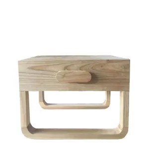 Norma Bedside Table Natural by Florabelle Living, a Coffee Table for sale on Style Sourcebook