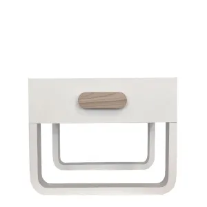 Norma Bedside Table White by Florabelle Living, a Coffee Table for sale on Style Sourcebook