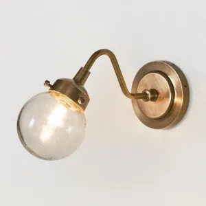 Beacon Outdoor Wall Light Antique Brass by Florabelle Living, a Wall Lighting for sale on Style Sourcebook