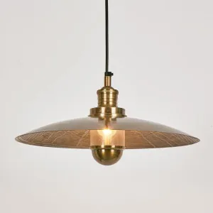 Henry Ceiling Pendant Antique Brass by Florabelle Living, a Pendant Lighting for sale on Style Sourcebook