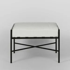 Sheffield Iron Ottoman/footstool -Outdoor by Florabelle Living, a Chairs for sale on Style Sourcebook